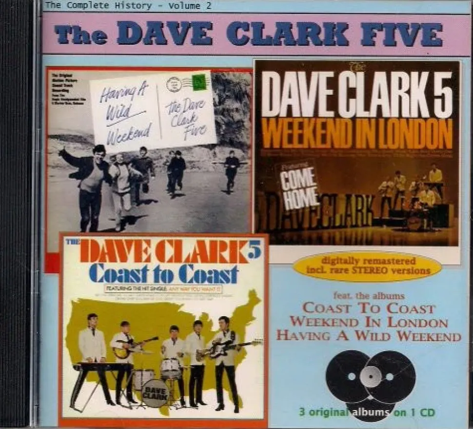 Vol. 2: Wild Weekend - London (CD) - The Dave Clark Five