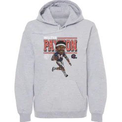 Walter Payton Cartoon WHT