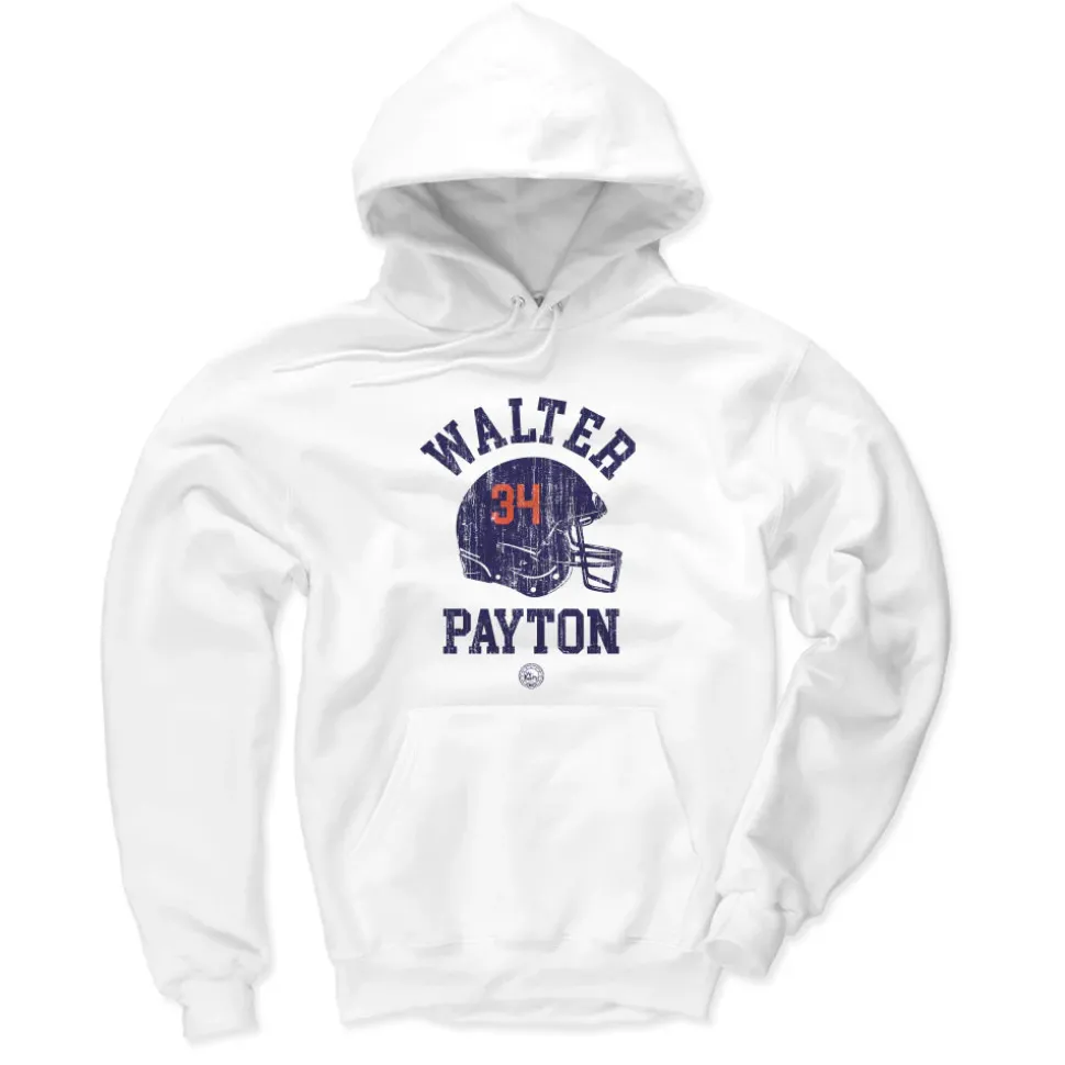Walter Payton Chicago Helmet Font