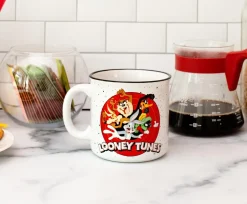 Warner Bros. Looney Tunes Ceramic Camper Mug | Holds 20 Ounces