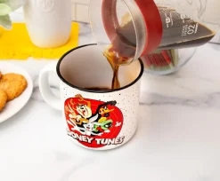 Warner Bros. Looney Tunes Ceramic Camper Mug | Holds 20 Ounces