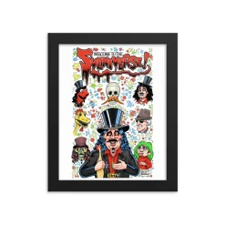 Welcome to the Sveniverse Svengoolie® Art Print by Scott Shaw! (2022 Series)