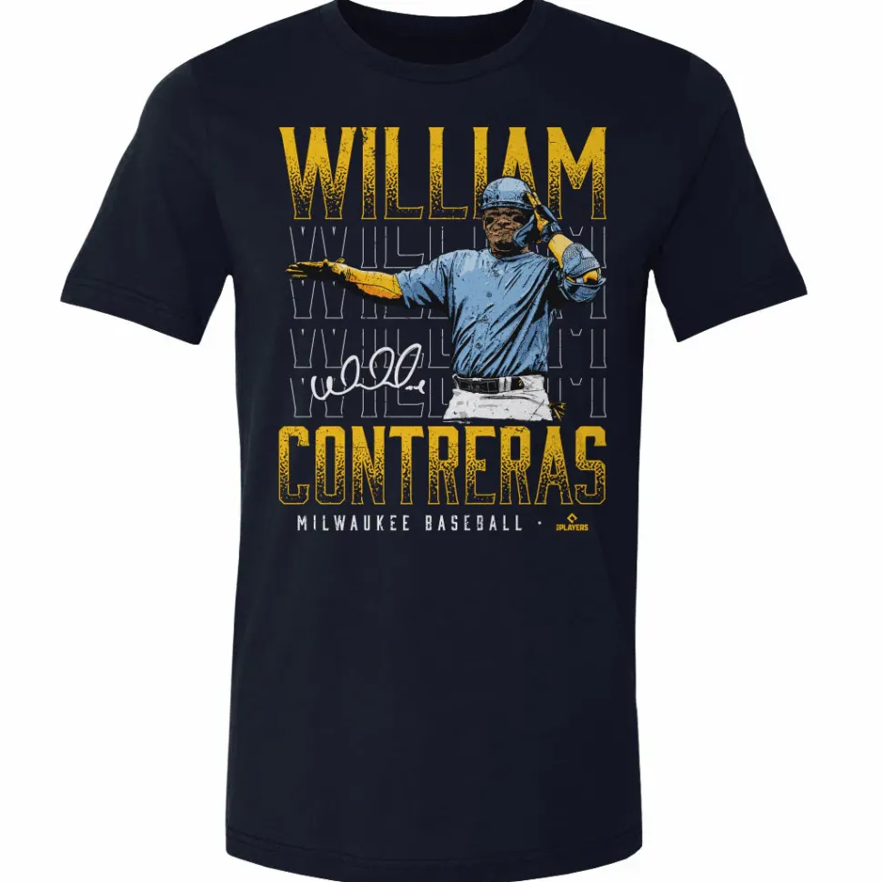 William Contreras Milwaukee Repeat WHT