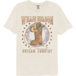 Willie Nelson - Boots and Hat (Comfort Colors)