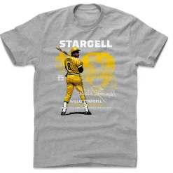 Willie Stargell Throwback Number WHT