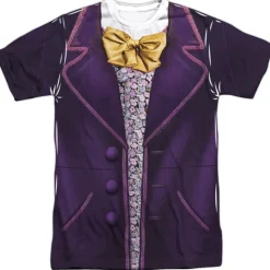 Willy Wonka - Willy Wonka Costume (Front & Back)