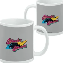 Wonder Woman - 80's Airbrush Font Mug