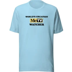 World's Greatest MeTV Watcher Unisex Style T-Shirt