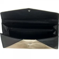 Zelda Logo Gold & Black Envelope Wallet